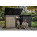 KETER SIGNATURE 2020L Coffre de jardin, 190 x 109 x 132,5 cm, ashwood 17213179