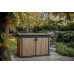 KETER SIGNATURE 2020L Coffre de jardin, 190 x 109 x 132,5 cm, marron 17213179