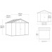 KETER STRONGHOLD 10 x 8 Abri de jardin, 305 x 243 x 251 cm 17213238