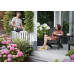 KETER TROY ADIRONDACK Chaise, 93 x 80,5 x 96,5 cm, graphite 17208310