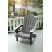 KETER TROY ADIRONDACK Chaise, 93 x 80,5 x 96,5 cm, gris clair 17208310