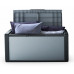 KIS TITAN CHEST 300L Coffre de rangement 118x49x55cm gris/noir