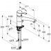 KLUDI TRENDO Mitigeur évier avec raccord multiple DN10 pour chauffe-eau 335770575