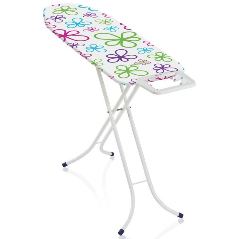 Table à Repasser JJA 110 X 38 Cm - Avec Repose-fer Intégré, Design Compact Et Gain De Place
