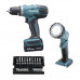 Makita DF347DWLX1 Kit perceuse et visseuse sans fil Li-ion 14,4V/1,5Ah