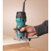 Makita 3711 Routeur de bord 6mm, 530W