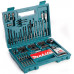 Makita B-53811 Jeu d'embouts et forets 100 pieces dans coffret