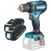 Makita DDF485RAJ Perceuse visseuse Li-ion LXT 2x2,0Ah/18V) Makpac