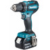 Makita DDF485RFJ2 Perceuse visseuse Li-ion LXT (2x18V/3,0Ah) Makpac