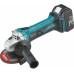 Makita DGA452RTJ Meuleuse 115mm (2 x 5,0Ah//18V) Makpac