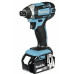 Makita DLX6046 Set sans fil DGA452Z + DHP458Z + DJR186Z + DML802 + DSS610Z + DTD152Z + 195