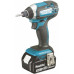 Makita DTD152RTJ Visseuse a chocs 1/4" Li -ion (2x5,0Ah/18V) Makpac