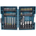Makita E-25096 Coffret d’embouts de vissage 1/4" + tournevis a cliquet 44 pieces