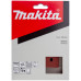 Makita P-33130 Feuilles rectangulaires abrasives 114x102 mm - 3 + 3 trous - Auto-agrippant