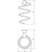NOVASERVIS METALIA 3 Support de seche-cheveux, chrome 6383,0