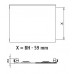 Kermi Therm X2 Plan-K Radiateur panneau compact 10 500 / 800 PK0100508
