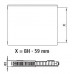 Kermi Therm X2 Plan-K Radiateur panneau compact 11 500 / 1200 PK0110512