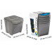 Prosperplast SORTIBOX Conteneurs Mixtes Tri sélectif avec 3x25L compartiments IKWB25S3