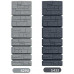 Prosperplast TOWER STONE Récupérateur d'eau de pluie 350l, gray IDTST350