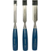 Stanley 0-16-128 Set de 3 ciseaux a bois 5002 (12, 18, 25mm)