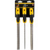 Stanley 0-22-477 Jeu de limes 200mm, 3 pieces