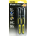 Stanley 0-47-312 FatMax Marqueur noir permanent, pointe fine, 2pcs
