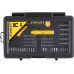 Stanley 0-63-038 Tournevis porte-embouts a cliquet poignée révolver, coffret 40 pieces