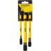 Stanley 4-18-298 Set de 3 burins de serrurier