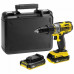 Stanley FMC625D2 Perceuse-visseuse a percussion (51,4Nm/18V/2x2,0Ah), coffret