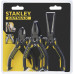 Stanley FMHT0-80524 FatMax Jeu de mini pinces, 3 pieces