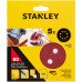 Stanley STA32027-XJ Disque abrasif 125mm, P60, 5 pieces