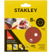 Stanley STA32032-XJ Disque abrasif 125mm, P80, 5 pieces