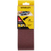 Stanley STA33106-XJ Bandes abrasives 75x457mm, P100, lot de 3 Stanley STA33106-XJ Bandes abrasives 75x457mm, P100, lot de 3