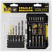 Stanley STA88554 FatMax Set de forets pour le métal et d'embouts, 19 pieces