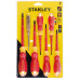 Stanley STHT60031-0 Tournevis isolés VDE (plats+PZ+testeur), jeu de 7 pieces