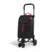 Gimi Twin chariot de courses noir 169324